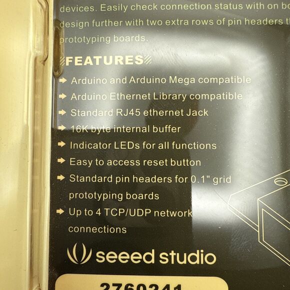 Seeed Studio Ethernet Shield A Flexible Add-On For Your Arduino - Picture 5 of 8